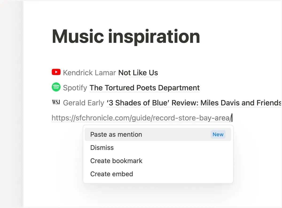 A nicer preview for URLs